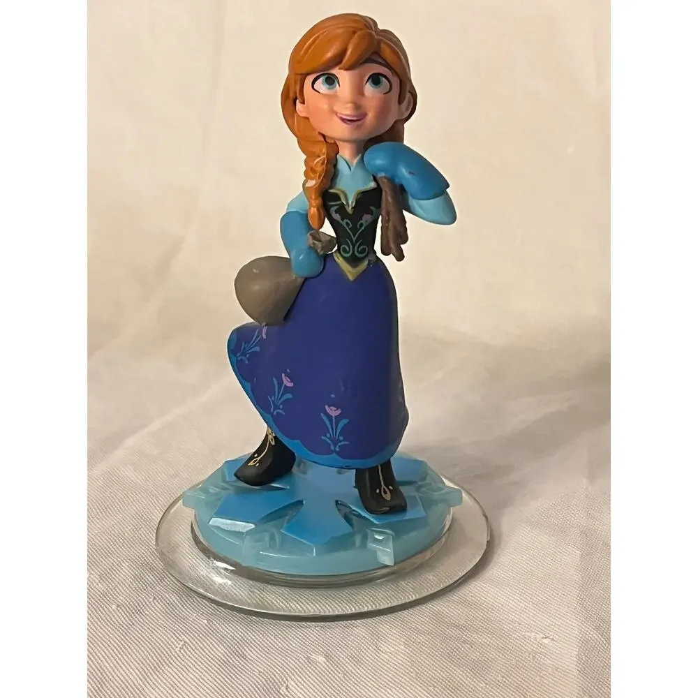 Disney Infinity 1.0 -   Frozen Lot of 2 - Anna INF-1000024 Elsa INF-1000025
